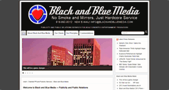 Desktop Screenshot of blackandbluemedia.com